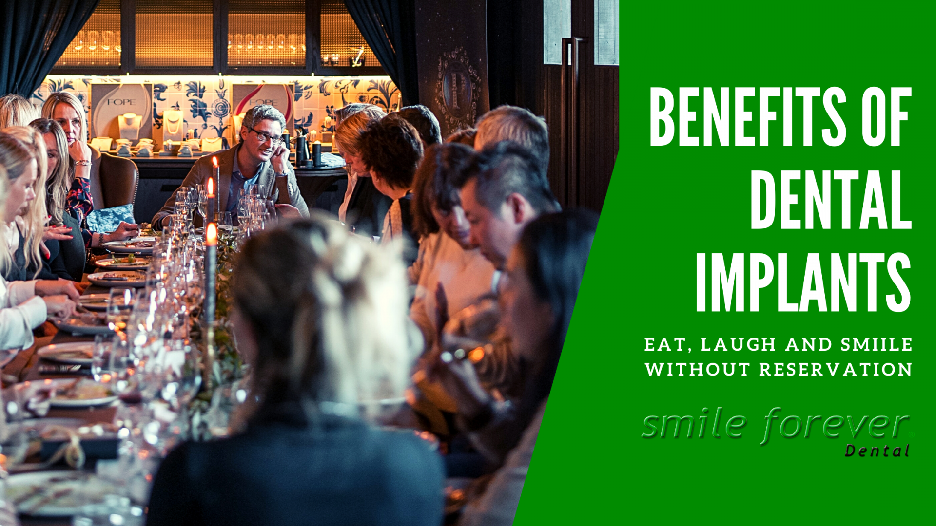 Eat, Laugh, Smile with Dental Implants
