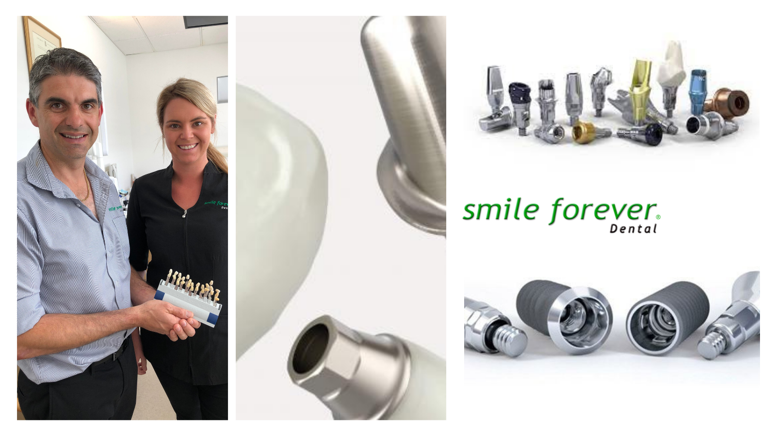 Pure titanium dental implants at Smile Forever Dental are the best
